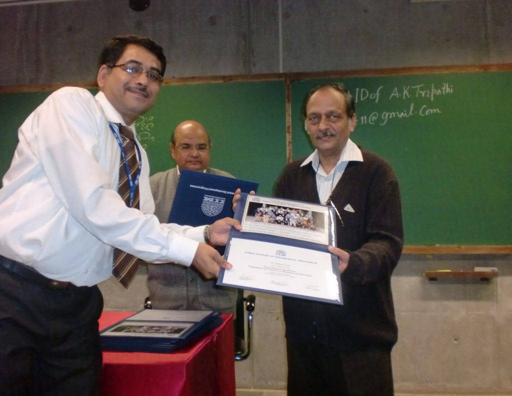 IIM Ahmedabad recognition
