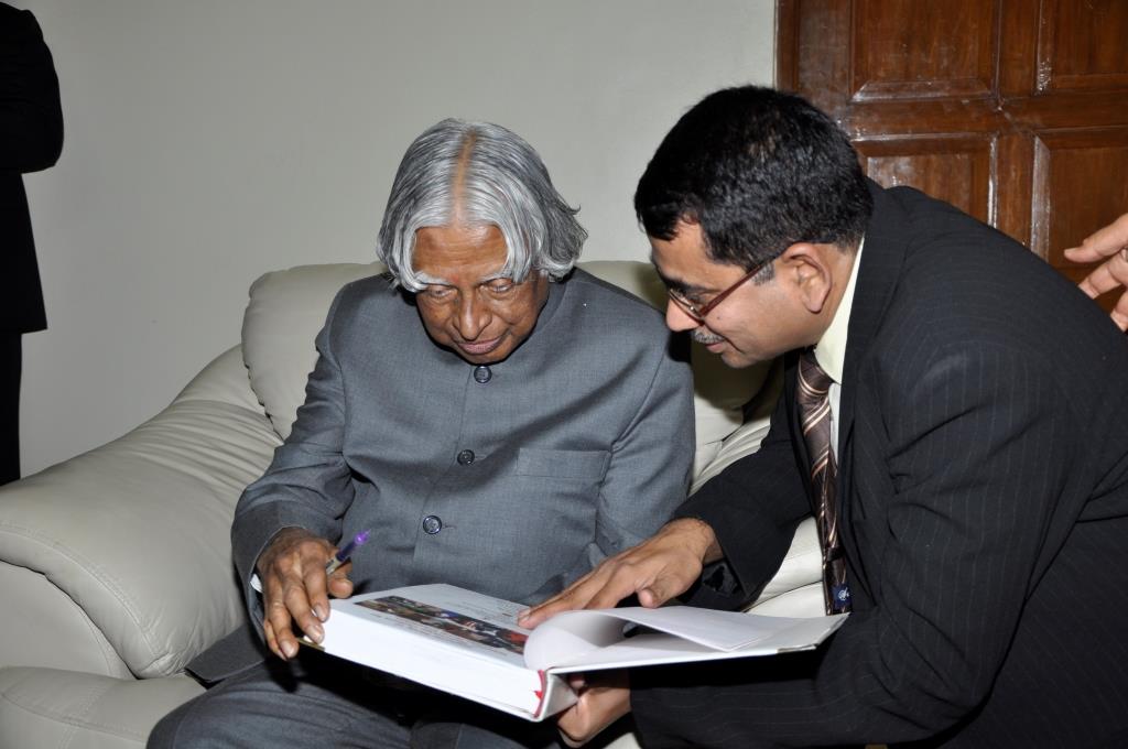 With Dr. APJ Abdul Kalam