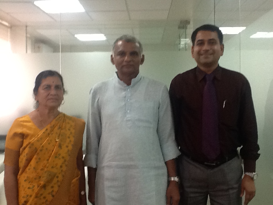 With Dr. Prakash Amte & Dr. Mandatai Amte
